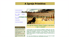 Desktop Screenshot of aigrejaprimitiva.com